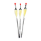 Φελλοί ψαρέματος - Ξύλινοι - 3pcs - 31763