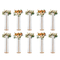 VEVOR 10PCS 35,43 ιντσών /90cm Ψηλός Κρυστάλλινος Γάμος Λουλούδια Βάζα, Πολυτελή Κεντρικά Βάζα Λουλούδια Κρυστάλλινο Χρυσό Βάζο Μεταλλικό, Ιδανικό για Τελετή Τελετής Γαμήλιο πάρτι T-stage Dinner Event Ξενοδοχείο Διακόσμηση σπιτιού