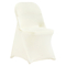 VEVOR 50PCS Ivory White Stretch Spandex Πτυσσόμενα καλύμματα καρέκλας, Universal Εφαρμοσμένο κάλυμμα καρέκλας, Αφαιρούμενα πλενόμενα προστατευτικά καλύμματα, για γάμο, διακοπές, συμπόσιο, πάρτι, γιορτή, δείπνο