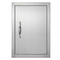 VEVOR BBQ Access Door, 355x508 mm Μονή Πόρτα Κουζίνας, Εξωτερική Πόρτα από Ανοξείδωτο Ατσάλι, Πόρτα με Χειρολαβή, Κατακόρυφη Πόρτα με Χερούλι, για BBQ Island, Ψητοπωλείο, Εξωτερικό ντουλάπι