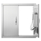 VEVOR BBQ Access Door, 610x610 mm Διπλή Πόρτα Εξωτερικής Κουζίνας, Πόρτα από ανοξείδωτο ατσάλι Flush Mount, Διπλό τοίχωμα Κάθετη Πόρτα με χερούλια και γάντζους, για BBQ Island, Ψητοπωλείο, Εξωτερικό ντουλάπι