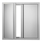 VEVOR BBQ Access Door, 610x610 mm Διπλή Πόρτα Εξωτερικής Κουζίνας, Πόρτα από ανοξείδωτο ατσάλι Flush Mount, Επιτοίχια Κατακόρυφη Πόρτα με Χειρολαβές, για BBQ Island, Ψητοπωλείο, Εξωτερικό ντουλάπι