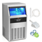 VEVOR Commercial Ice Maker Ανεξάρτητη Μηχανή Ντουλάπας 130lbs/24H 60 Ice Cubes