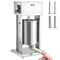 VEVOR Electric Sausage Stuffer 10L Variable Speed Sausage Maker από ανοξείδωτο ατσάλι