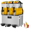 VEVOR Εμπορική μηχανή Slushy, 3 x 12L / 3,2 Gal τριπλό μπολ, 72 φλιτζάνια εξόδου, 220V 1300W από ανοξείδωτο χάλυβα Μαργαρίτα Smoothie παγωμένο ποτό Maker, Slushie μηχανή για πάρτι Cafe Restaurant Bar Οικιακή χρήση
