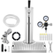 VEVOR Single Tap Kegerator Tower Kit Kegerator Beer Tower &amp; A-System Keg Coupler