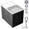 VEVOR 27&quot;x18&quot;x21&quot; Drop in Ice Chest Cooler Ice Doll από ανοξείδωτο ατσάλι με κάλυμμα