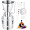 VEVOR 18 Gal Water Distiller Machine Brewing Equipment DIY Home Still