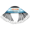 VEVOR 10 τεμ. Flat Bungee Cord Set 20 mm Heavy Duty Bungee λουράκια με S-Hook