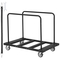 Καρότσι VEVOR Drywall Cart, 1800 LBS Panel Dolly Cart με κατάστρωμα 45,28&quot; x 29,13&quot; και περιστρεφόμενους τροχούς 5&quot;, καρότσι φύλλου γυψοσανίδας βαρέως τύπου, πάνελ τοίχου χειρισμού, λαμαρίνα, ξυλεία, για γκαράζ, σπίτι, αποθήκη
