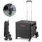 VEVOR Stair Climbing Cart 53L Αναδιπλούμενο καλάθι αγορών με καπάκι &amp; ρυθμιζόμενη λαβή
