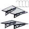 Ράφια αποθήκευσης VEVOR Garage, 2 Pack, 3 x 2 ft Ράφια γκαράζ βαρέως τύπου Επιτοίχια, χωρητικότητα φόρτωσης 500 lbs (Συνολική) Ράφια αποθήκευσης γκαράζ Πλωτά ράφια, Κατάλληλα για κατάστημα, υπόστεγο, αποθήκευση γκαράζ