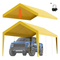 Ανταλλακτικό κάλυμμα κουβούκλιο VEVOR Carport 10 x 20 ft, προστατευτικό κάλυμμα για σκηνή γκαράζ βαρέως τύπου αδιάβροχο και προστασία από την υπεριώδη ακτινοβολία, Εύκολη εγκατάσταση με μπάντζες μπάλας, μπεζ (Μόνο επάνω κάλυμμα, δεν περιλαμβάνεται πλαίσιο)