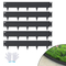 VEVOR Steel Landscape Borders, 5-pack Steel Garden Edge Borders, 39&quot; L x 3&quot; H strips, Hammer-in Border, Bendable Metal Landscape Bord for Yard, Garden, Lawn, Spike Ύψος 3,15&quot; Μαύρο