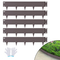 VEVOR Steel Landscape Edge, 5-pack Steel Garden Edge Borders, 39&quot; L x 5&quot; H strips, Hammer-in Border, Bendable Metal Landscape Bord for Yard, Garden, Lawn, Spike Ύψος 3,15&quot;, Ρουστίκ καφέ