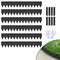 VEVOR Steel Landscape Borders, 6-pack Steel Garden Edge Borders, 40&quot; L x 6&quot; H strips, Hammer-in Horging Border with 8 Clips, Endable Metal Landscape Borders for Yard, Garden, Laws