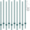 VEVOR 5 πόδια Fence Post 10 Pack T-Post Heavy Duty Μεταλλικοί στύλοι φράχτη πράσινο