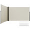 Πτυσσόμενη πλαϊνή τέντα VEVOR, 79&#039;&#039;x 236&#039;&#039; Outdoor Privacy Screen, 180g Polyester-proof retractable Patio Screen, UV 30+ Room Divider Windscreen για Αίθριο, Πίσω αυλή, Μπαλκόνι, Μπεζ