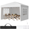 Σκηνή με κουβούκλιο VEVOR Pop Up 10&#039; x 10&#039; Sun Shelter Εξωτερικό κιόσκι με πλευρικά τοιχώματα