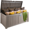 VEVOR Deck Box, 120 Gallon, 56,3&quot; x 26,6&quot; x 23,8&quot; Κουτί αποθήκευσης εξωτερικού χώρου, αδιάβροχο PP Deckbox με λουκέτο από κράμα αλουμινίου, για έπιπλα βεράντας, εργαλεία κήπου, παιχνίδια πισίνας, μαξιλάρια εξωτερικού χώρου, γκρι