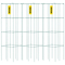 VEVOR Tomato Cages, 14,6 \&quot; x 14,6\&quot; x 39,4\&quot;, 3 Packs Κλουβιά ντομάτας για κήπο, τετράγωνα κλουβιά στήριξης φυτών βαρέως τύπου, πράσινοι πύργοι ντομάτας από χάλυβα με επικάλυψη PVC για αναρρίχηση λαχανικών, φυτών, λουλουδιών, φρούτων