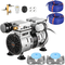 VEVOR Pond Aerator Lake Pond Aeration Kit 3/4 HP w/ 2x100&#039; Tubes 2x10&quot; Diffusers