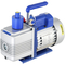 Αντλία κενού VEVOR, 10CFM 1 HP, Περιστροφική αντλία κενού δύο σταδίων, 220V 5 PA Facility HVAC Ψυκτικό εργαλείο αέρα για HVAC, αυτόματη επαναφόρτιση ψυκτικού AC, απαέρωση κρασιού και επεξεργασία τροφίμων, μπλε