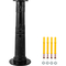 VEVOR Antique Hand Water Pump Stand Pitcher Stand Βάση αντλίας από χυτοσίδηρο με πηγαδάκι με προκαθορισμένες οπές 0,5&quot; για εύκολη εγκατάσταση Old Fashion Stand αντλίας για το σπίτι Yard Pond Garden Outdoors Black