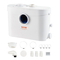 VEVOR Macerator Disposal Pump Basement Macerator Pump 700W, ροή 9600l/h, κεφαλή εκκένωσης 10m 99% αποτελεσματικό αντιμικροβιακό με 3 εισόδους νερού για τουαλέτα, υπόγειο, κουζίνα, νεροχύτη, μπανιέρα, αποκομιδή λυμάτων, πλυντήριο πιάτων