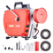 Μηχανή καθαρισμού αποχέτευσης VEVOR 120FT x 7/8&quot; 420W Sewer Snake Auger Manual Feed