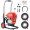 Μηχανή καθαρισμού αποχέτευσης VEVOR 120FT x 6/5&quot; 1100W Sectional Snake Auger Manual Feed