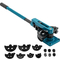 VEVOR Pipe Bender 3/8 έως 1 inch Pipe Tubing Bender Tube Bender 10 to 25mm Bending Formers Pipe Bender Σετ 7 στρογγυλές μήτρες Μέγεθος για χαλκό ορείχαλκος σωλήνας αλουμινίου από ανοξείδωτο χάλυβα