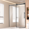 VEVOR Πόρτα ντους χωρίς πλαίσιο 58-59&quot; x 75&quot; Tempered Glass 5/16&quot; Μαύρο ματ