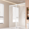 VEVOR Πόρτα ντους χωρίς πλαίσιο 58-59&quot; x 75&quot; SGCC Tempered Glass 5/16&quot; Chrome