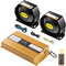 VEVOR Police Siren PA System, 400W 8 Sound Loud Warning Car, Police Fire Alarm Emergency Fire Siren, 2 Horn PA Speaker MIC Vehicle Siren
