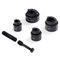 VEVOR Hydraulic Knockout Punch Kit, 4 τεμάχια 1/2&quot;, 3/4&quot;, 1&quot;, 1-1/4&quot; Σετ οπών κοπής αγωγών, Εργαλεία οδήγησης μεταλλικών φύλλων, κιτ εργαλείων KO για αλουμίνιο, ορείχαλκο, ανοξείδωτο χάλυβα, υαλοβάμβακα και Πλαστική ύλη