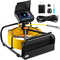 VEVOR Sewer Camera 164FT Cable Pipeline Inspection Camera 4,3 ιντσών TFT LCD οθόνη σωλήνα κάμερας Αδιάβροχη IP68 κάμερα επιθεώρησης αγωγών με 6 τεμάχια LED 8500MAH μπαταρία λιθίου, Λειτουργία DVR, 50M