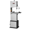 Πριόνι πάγκου Vevor Band Saw, κινητήρας 1,5HP 1100W, Μέγιστο πλάτος λαιμού 13,39 ιντσών, Ύψος κοπής 13 ιντσών, Μήκος πριονωτής λεπίδας 109,45 ιντσών, Επιτραπέζιο πριόνι στερέωσης χωρίς βηματισμό με στοπ και μετρητή κοπής, μαλακό σκληρό ξύλο κοπής, , και πλαστικό