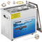 VEVOR Ultrasonic Cleaner, 36KHz~40KHz Ρυθμιζόμενη συχνότητα, 6L 220V, Υπερηχητικό μηχάνημα καθαρισμού με ψηφιακό χρονοδιακόπτη και θερμάστρα, Lab Sonic Cleaner για κέρματα γυαλιών ρολογιών κοσμημάτων, FCC/CE/RoHS