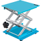 VEVOR Lab Jack Stand, 8&quot; x 8&quot; Aluminium Oxide Lab Lift Jack με 2,4&quot;-12&quot; ρυθμιζόμενο ύψος, ανθεκτικό και σταθερό γρύλο εργαστηρίου, πλατφόρμα Lab Jack με 88LBS/40KG Μεγάλη χωρητικότητα φόρτωσης, μπλε