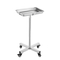 VEVOR Mobile Mayo Stand Δίσκος Mayo από ανοξείδωτο ατσάλι 25,2&quot;-39,8&quot; με αφαιρούμενο δίσκο