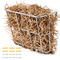 VEVOR Livestock Hay Feeder 18,5 γαλονιών Επιτοίχια ράφι σανού κατσίκας για άλογα