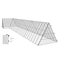VEVOR Chicken Tunnels, 157,5 x 39,4 x 24,2 ίντσες (ΜxΠxΥ) Σήραγγες κοτόπουλου για αυλή, φορητές σήραγγες κοτόπουλου για εξωτερικό με γωνιακό πλαίσιο, κοτέτσι, κατάλληλο για κοτόπουλα, πάπιες, κουνέλια