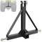 VEVOR 3 Point Hitch Receiver, 3 Point 2&quot; Receiver Trailer Hitch Κατηγορία 1 Προσαρμογέας ράβδου ρυμούλκησης τρακτέρ με καρφίτσες, Συμβατό με Kubota, Mahindra, Ford, Yanmar, John Deere, Massey Ferguson