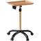 Καροτσάκι με δίσκο VEVOR Salon, 30&quot;-43&quot; Ρυθμιζόμενος σε ύψος Δίσκος Rolling Salon, δίσκος για τατουάζ ψυχρής έλασης με 5 ρόδες (2 που κλειδώνουν) για SPA Barber Clinic, Gold &amp; Black