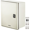 VEVOR NEMA Ατσάλινο περίβλημα, 12 x 10 x 6\&#039;\&#039; NEMA 4X Fiberglass Electrical Box, IP66 Αδιάβροχο &amp; Αδιάβροχο, Ηλεκτρικό κουτί διακλάδωσης εξωτερικού/εσωτερικού χώρου, με πλάκα τοποθέτησης (30 x 25 x 14 cm)