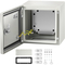 VEVOR NEMA Steel περίβλημα, 8 x 8 x 6 \&#039;\&#039; NEMA 4X Steel Electrical Box, IP66 Waterproof &amp; Dustproof, Outdoor / Indoor Electrical Junction Box