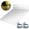 VEVOR Plate Compactor Pad Plate Compactor Pad Tamper Plate Tamper Pad Tamper Plate Mat for Wacker Plate Compactors Σετ κάλυμμα βάσης πλάκας συμπιεστή μηχανής συμπιεστή εδάφους με σφιγκτήρες στερέωσης