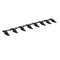 VEVOR Bucket Tooth Bar, 66&#039;&#039;, Heavy Duty Tractor Bucket 8 Teeth Bar for Loader Tractor Skidsteer, 4560 lbs Load-Bearing Capacity Bolt On Design, για αποτελεσματική εκσκαφή εδάφους και προστασία του κάδου