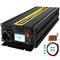 VEVOR Pure Sine Wave Inverter 2500W Power Inverter DC 12V AC 230V, Μετατροπέας αυτοκινήτου Θύρα USB Τηλεχειριστήριο οθόνης LCD, Προστασία ασφαλείας, Μετατροπέας ισχύος για φορτηγά RV σκάφη και έκτακτη ανάγκη